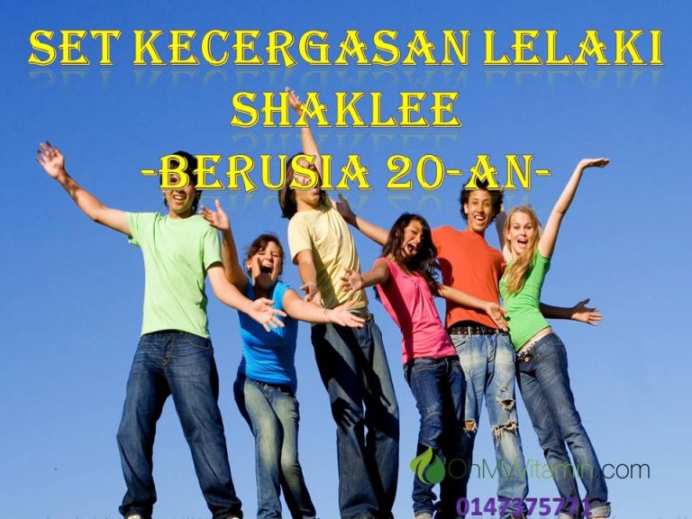 VITAMIN UNTUK KESIHATAN LELAKI BERUSIA 20-AN