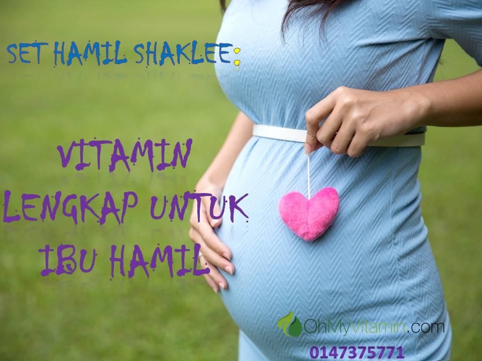Set hamil shaklee vitamin lengkap untuk ibu hamil