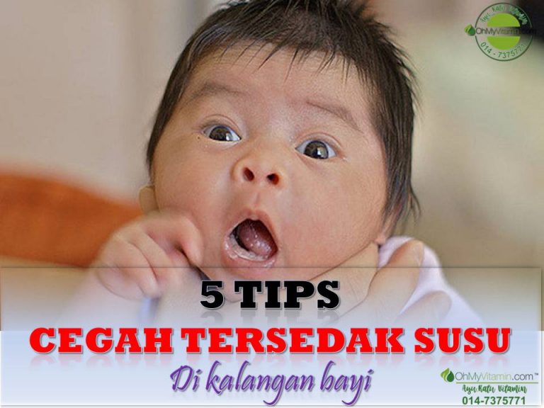 5 TIPS CEGAH TERSEDAK SUSU DI KALANGAN BAYI