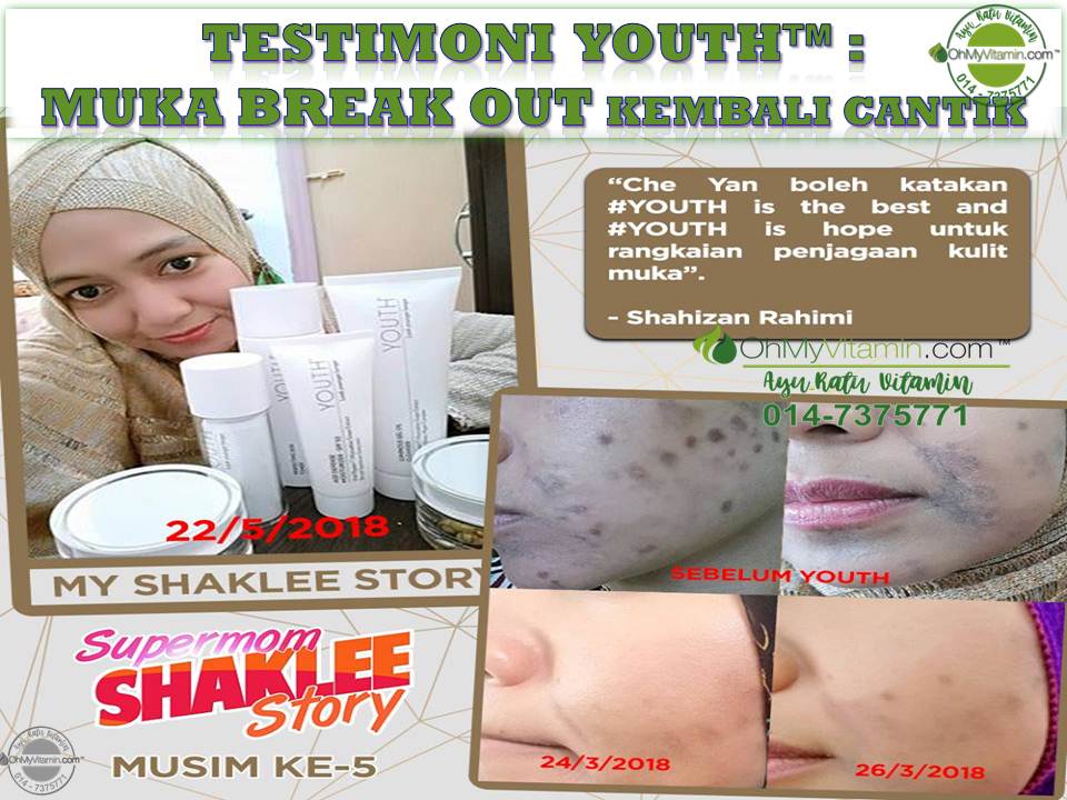 TESTIMONI YOUTH MUKA BREAK OUT KEMBALI CANTIK