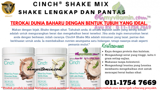 PROTEIN Cinch® Shake Mix