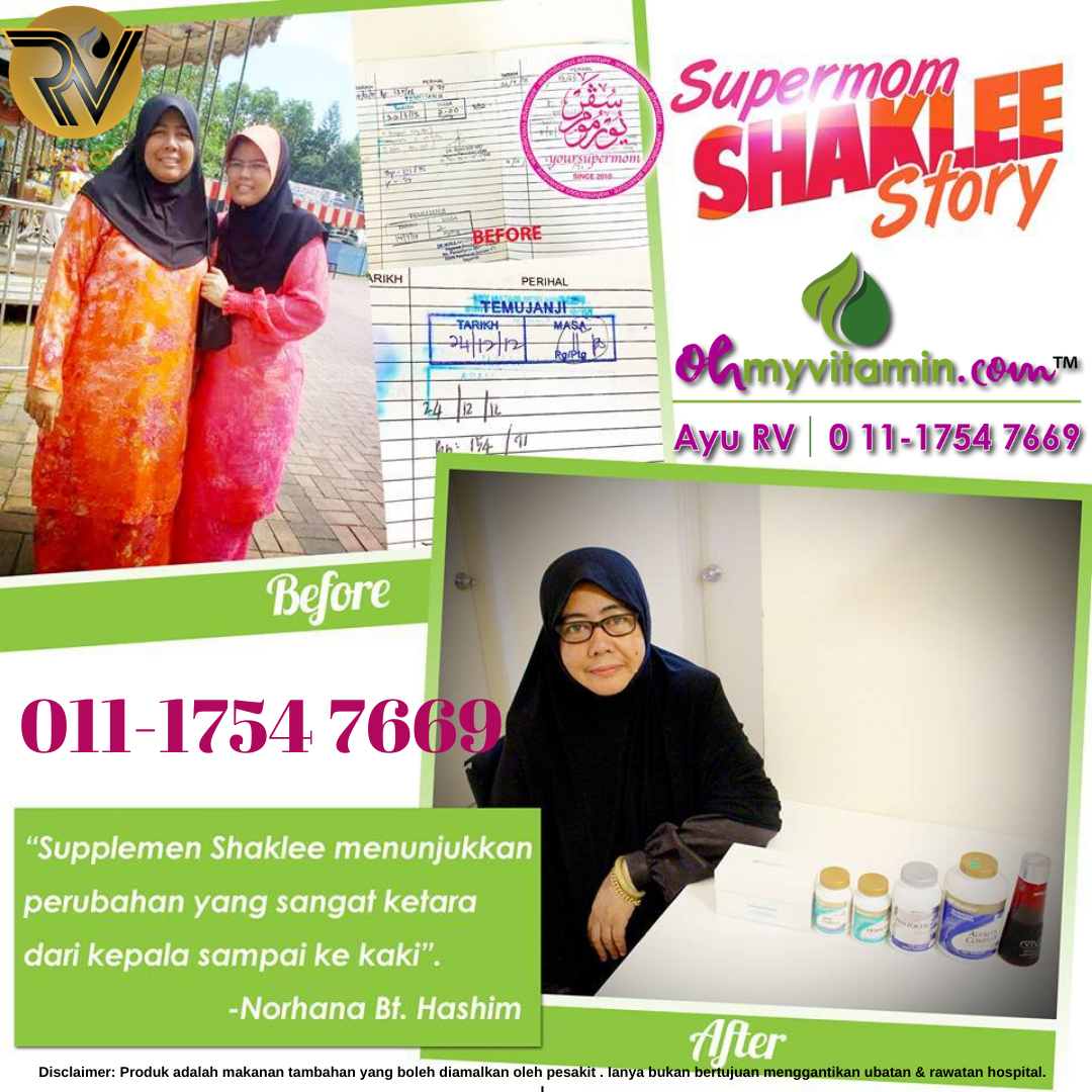 TESTIMONI KESIHATAN WARGA EMAS BERTAMBAH BAIK SELEPAS AMALKAN SHAKLEE