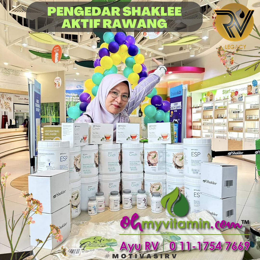 PENGEDAR SHAKLEE AKTIF RAWANG