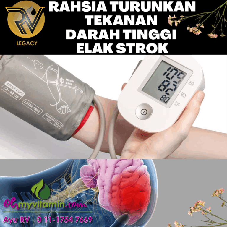 SUPLEMEN TURUNKAN TEKANAN DARAH TINGGI ELAK STROK